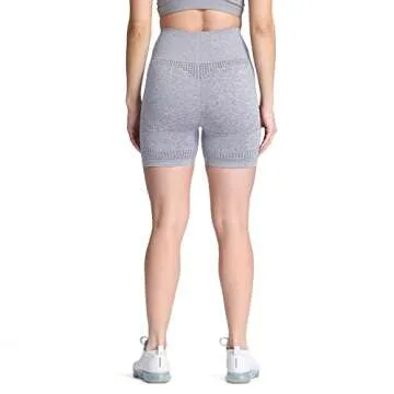 Aoxjox Seamless Workout Biker Shorts for Women 5"