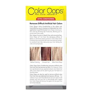 Color Oops Extra Conditioning Hair Color Remover 4oz (Pack of 2)
