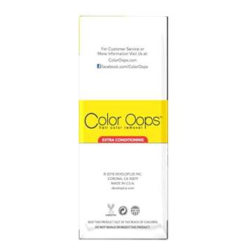 Color Oops Hair Color Remover Extra Conditioning 4oz. (Pack of 2)