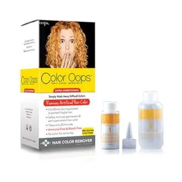 Color Oops Hair Color Remover Ammonia Free 4oz Pack of 2