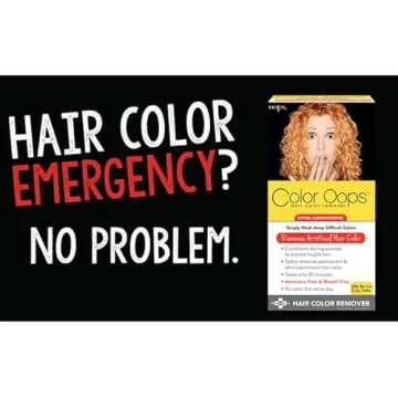 Color Oops Hair Color Remover Ammonia Free 4oz Pack of 2