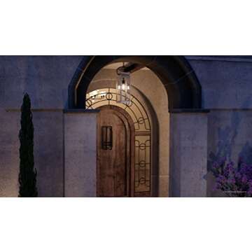 Urban Ambiance Luxury Modern Farmhouse Outdoor Pendant Light - Nautical Design