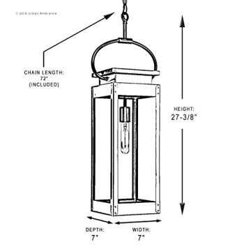 Stylish Urban Ambiance Outdoor Pendant Light for Home