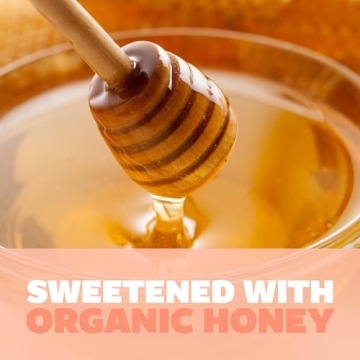 Genexa Kids’ Organic Honey Cough Syrup, Dye Free & Non-GMO