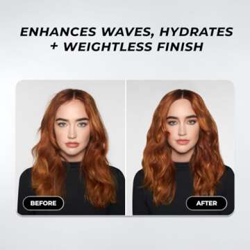 XMONDO Hair Wavetech Hydrating Wave Cream - Vegan Formula with Coconut & Argan Oil for Breakage Protection and Hair Hydration, 5 Fl Oz 1-Pack