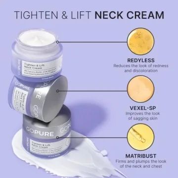 goPure Neck Firming Cream for Anti-Aging and Hydration