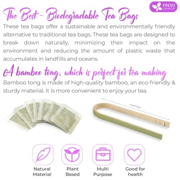 Astragalus Root Herbal Tea - 55 Tea Bags, 100% Natural