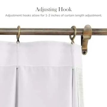 TWOPAGES 52 W x 96 L inch Pinch Pleat Darkening Drape Faux Linen Curtain with Blackout Lining Drapery Panel for Living Room Bedroom Meetingroom Club Theater Patio Door (1 Panel),Ivory White