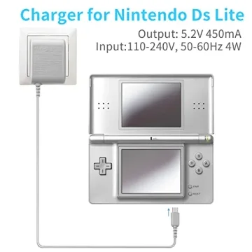 DS Lite AC Charger for Nintendo DS Lite - Compact & Reliable