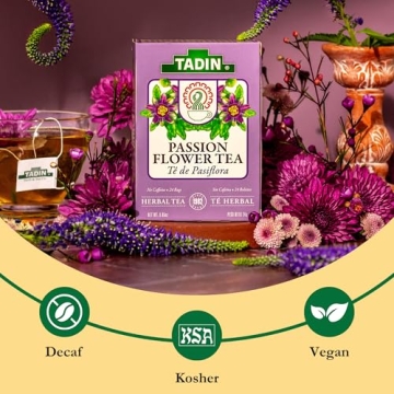 Tadin Passion Flower Tea for Relaxation and Sleep
