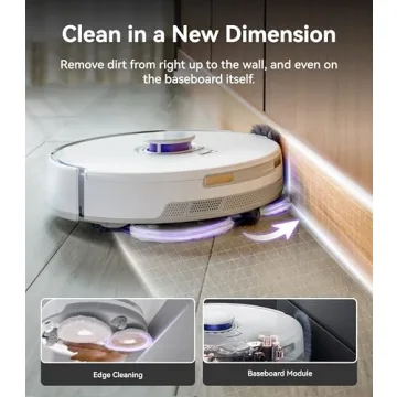 NARWAL Freo Z Ultra Robot Vacuum and Mop Combo, Dual RGB Cameras and Chips, AI Avoidance, 12000Pa Suction, Real-Time Decisions, Adaptive Hot-Water Self Wash & Self Emptying, Pet Hair, Quiet, White