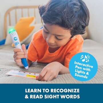 Educational Insights Hot Dots® Sight Words Card Set - Learn to Read Activities for Kids, Includes 2...