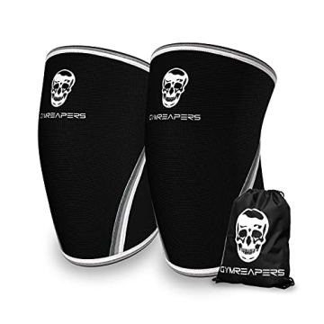 Gymreapers 7MM Neoprene Knee Sleeves for Training Performance