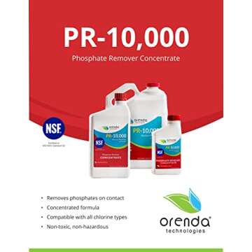 Orenda PR-10000 Phosphate Remover Concentrate for Pools