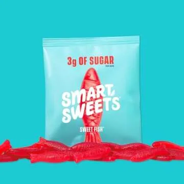 SmartSweets Low Sugar Sweet Fish Candy 1.8 Oz - Plant-Based