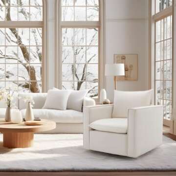 Luxury Swivel Accent Chair Set of 2 for Every Living Space