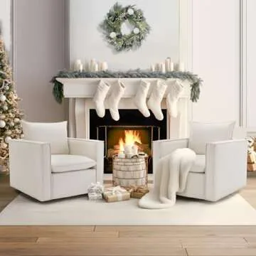 Luxury Swivel Accent Chair Set of 2 for Every Living Space