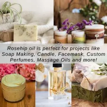 Naturevibe Botanicals Rosehip Oil 32 Ounces | 100% Pure and Natural | Great for Skin Care and Hair Care