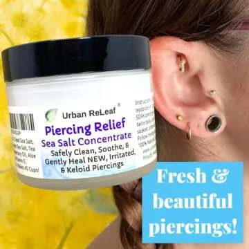 Urban ReLeaf PIERCING RELIEF Sea Salt Concentrate For Aftercare