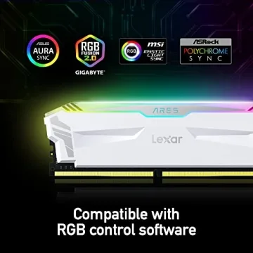 Lexar ARES RGB 32GB DDR4 RAM for Gamers and PC Builders