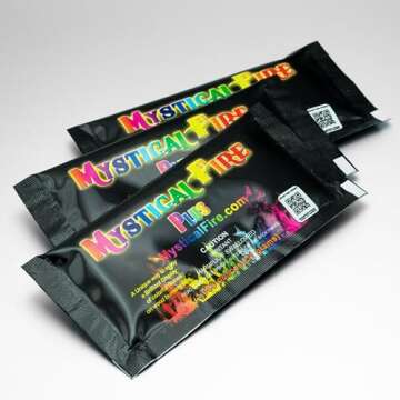 Mystical Fire Plus Campfire Fireplace Colorant Packets (12 Pack, Mystical Fire Plus)