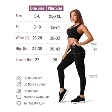 SATINA High Waisted Leggings: Soft & Stretchy Fit