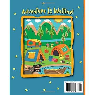 Camping Journal for Kids: Camping Adventures: An Interactive Campsite Diary and RV Travel Logbook fo...