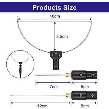 GOCHANGE 3 in 1 Foam Cutter Electric Cutting Machine Pen Tools Kit, 100-240V / 18W Styrofoam Cutting Pen with Electronic Voltage Transformer Adaptor