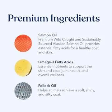 Honest Paws Omega-3 Fish Oil for Healthy Dogs