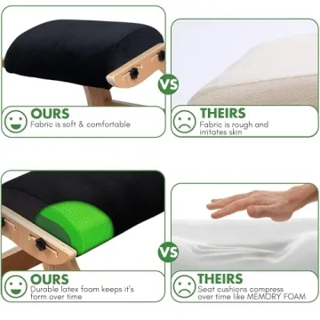 Ecordesk Ergonomic Kneeling Chair with Adjustable Seat for All