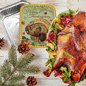 Thanksgiving Food Storage Containers 24PC Set Perfect for Parties