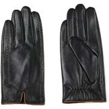 Genuine Leather Touch Screen Gloves for Men