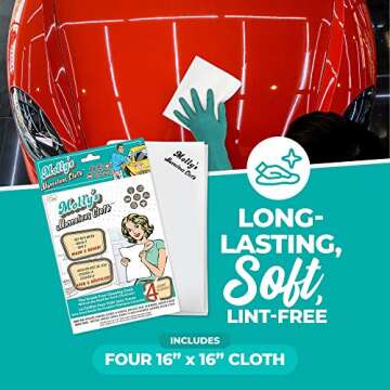 Molly's Marvelous Cloth - Streak-Free Microfiber Cleaning