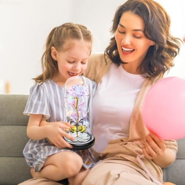 Light Up Glass Rose Gifts for Women – Perfect for Christmas