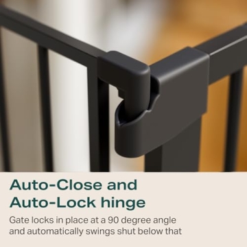 Cumbor Baby Gate - Adjustable Safety for Kids and Pets