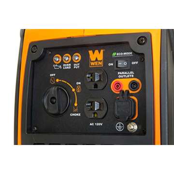 WEN 56125i Quiet 1250-Watt Portable Inverter Generator