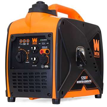 WEN 56125i Quiet 1250-Watt Portable Inverter Generator