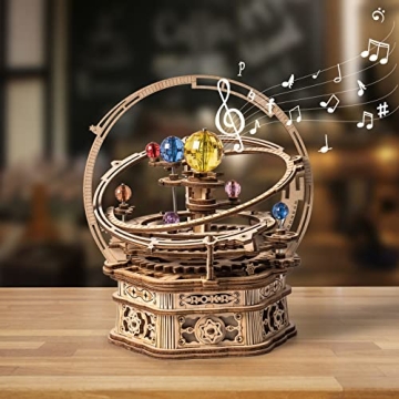 Starry Night Mechanical Music Box 3D Puzzle for Adults