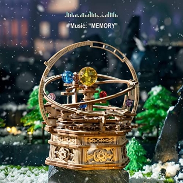 Starry Night Mechanical Music Box 3D Puzzle for Adults