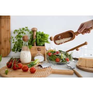 Sagaform Cheese Grater and Oak Serving Container