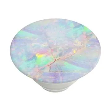 PopSockets Phone Grip with Expanding Kickstand, Marble PopGrip - Opal