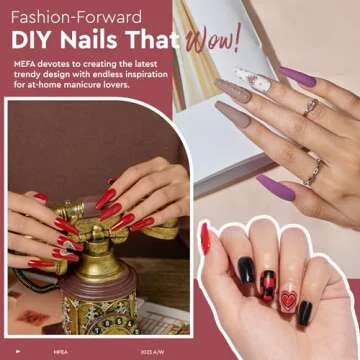 MEFA Gel Nail Polish Kit 23 Pcs for Stunning Manicures