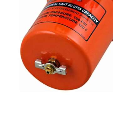 DeVilbiss 803643 80 CFM Air Filter Cleaner with Regulator