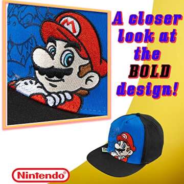 Nintendo Super Mario Boys Cap for Ages 4-7