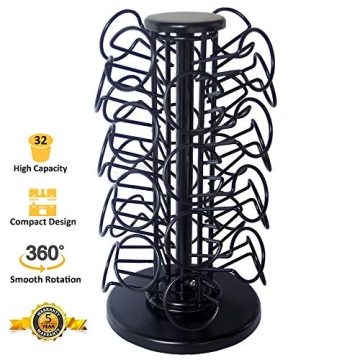 K Cup Holder Carousel – Store 32 Coffee Pods