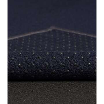 Manduka unisex adult Yoga Yogitoes Towel, Midnight, 79 x 24 US