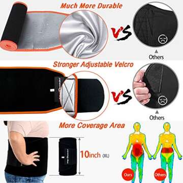 KingPavonini Waist Trainer for Men & Women - Enhance Workouts
