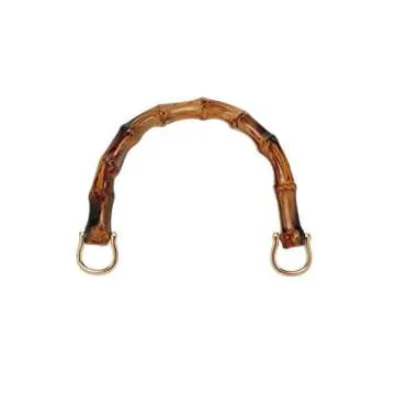 Geesatis Bamboo Purse Handbag Handles Set for Crafting