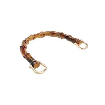 Geesatis Bamboo Purse Handbag Handles Set for Crafting