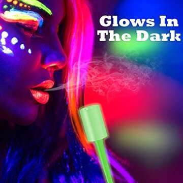 Candy Hookah Tips - Glow in the Dark Fun Flavors